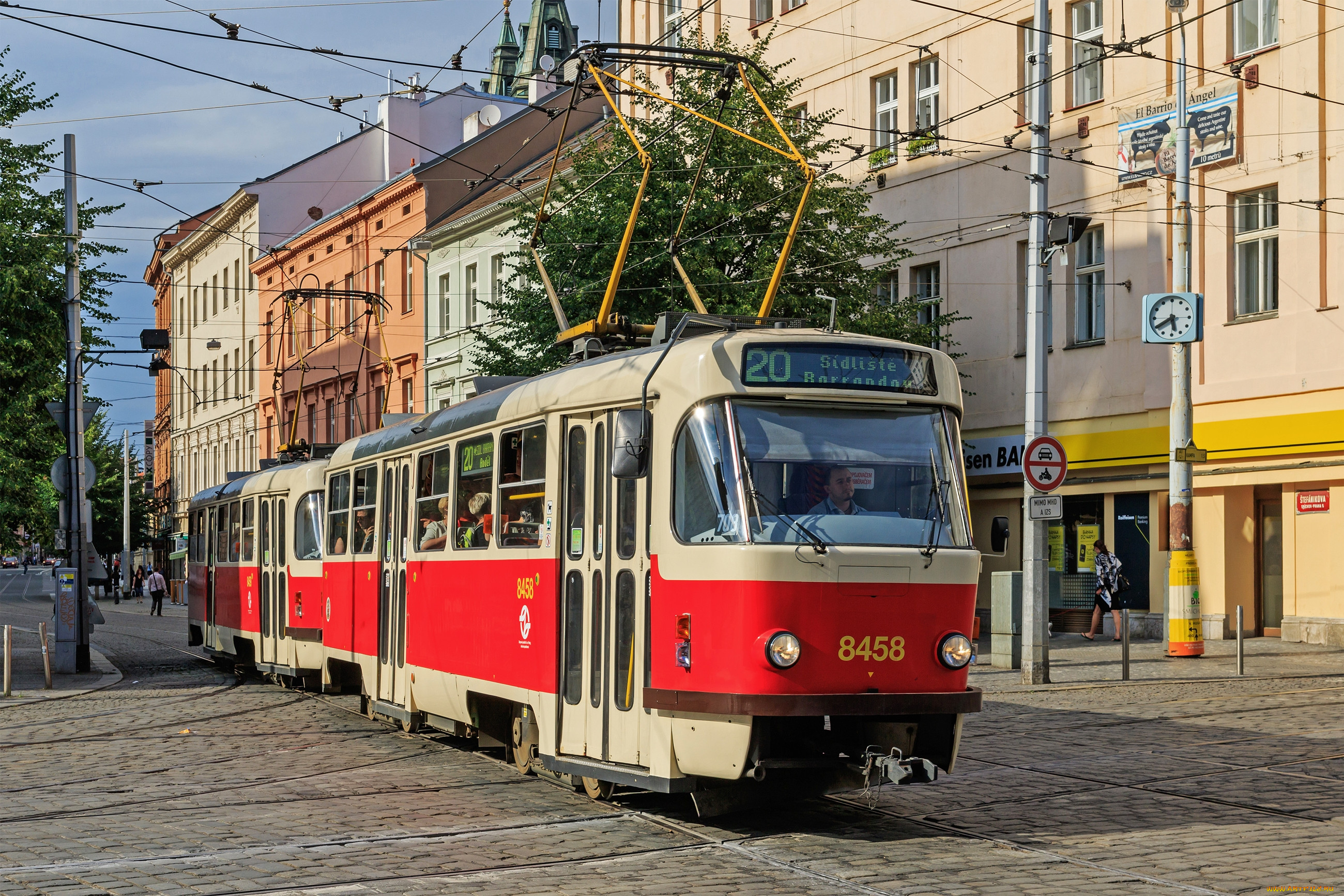 Трамвай Татра ТЭ Чехия